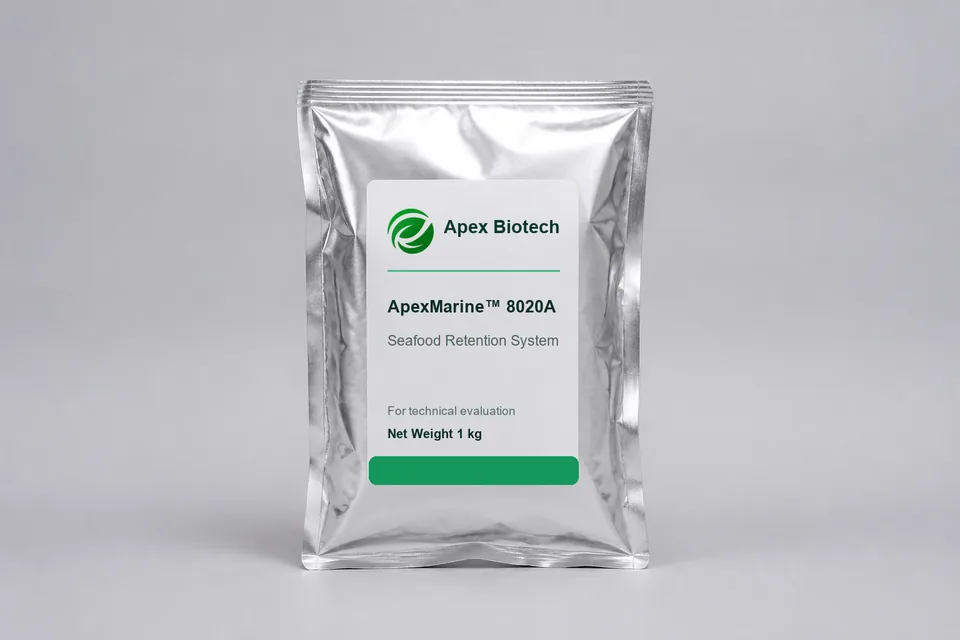ApexMarine™ 8020A silver foil product package by Apex Biotech